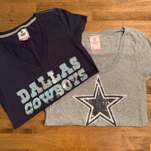 Set of Dallas Cowboys PINK shirts